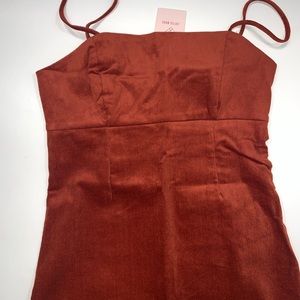 Lottie Moss Dresses - Lottie Moss Rust corduroy Dress Lottie Moss Dresses - Lottie Moss Rust corduroy Dress